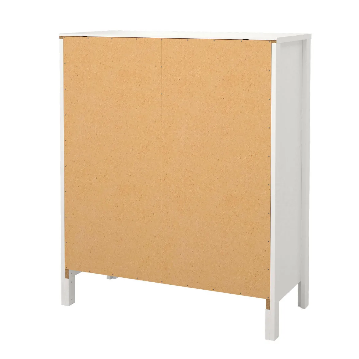 Cassettiera con maniglie bianca 87x69h cm - Boulogne