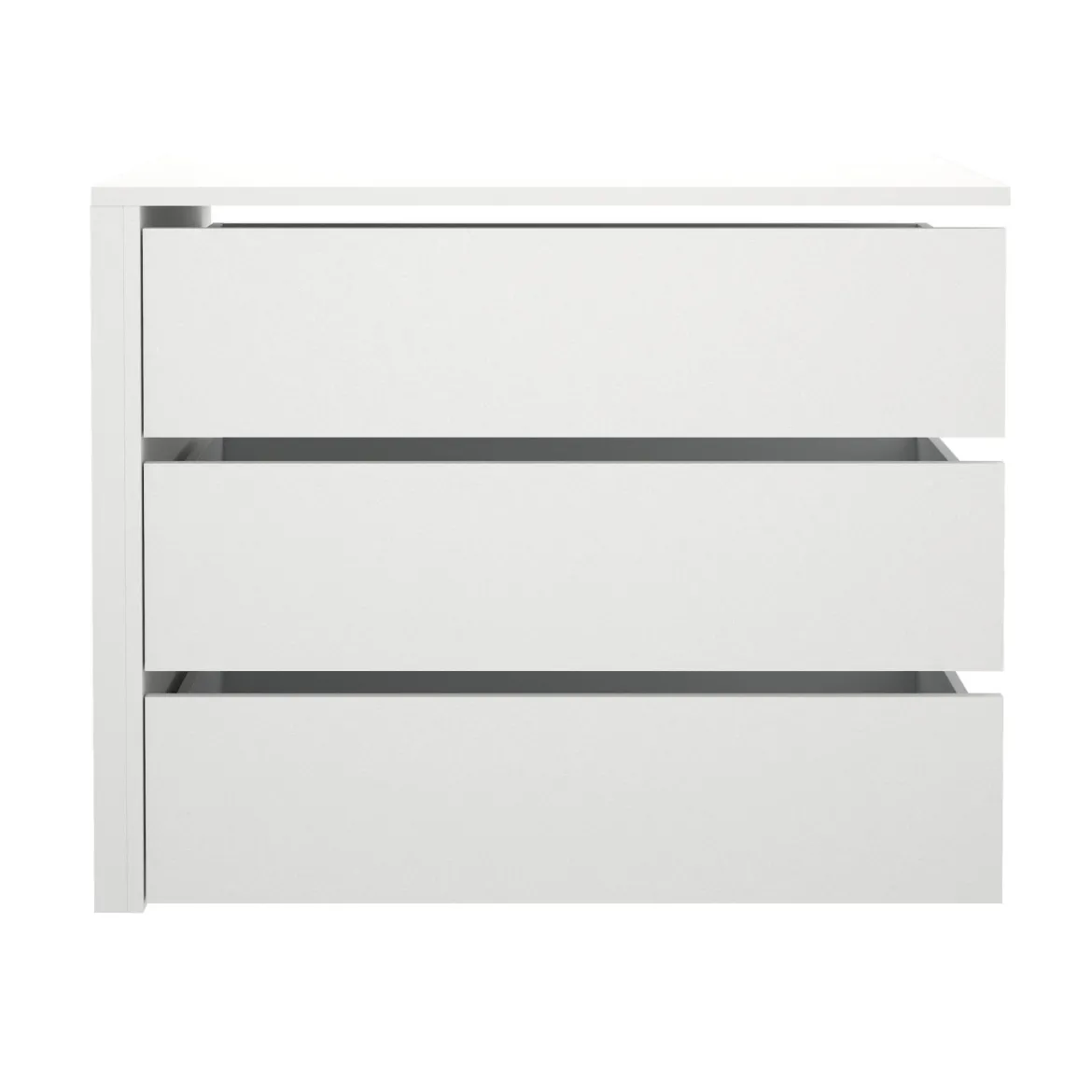 Cassettiera con maniglie bianca 87x69h cm - Boulogne
