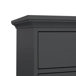 Cassettiera con maniglie grigia 62x104h cm - Pechino