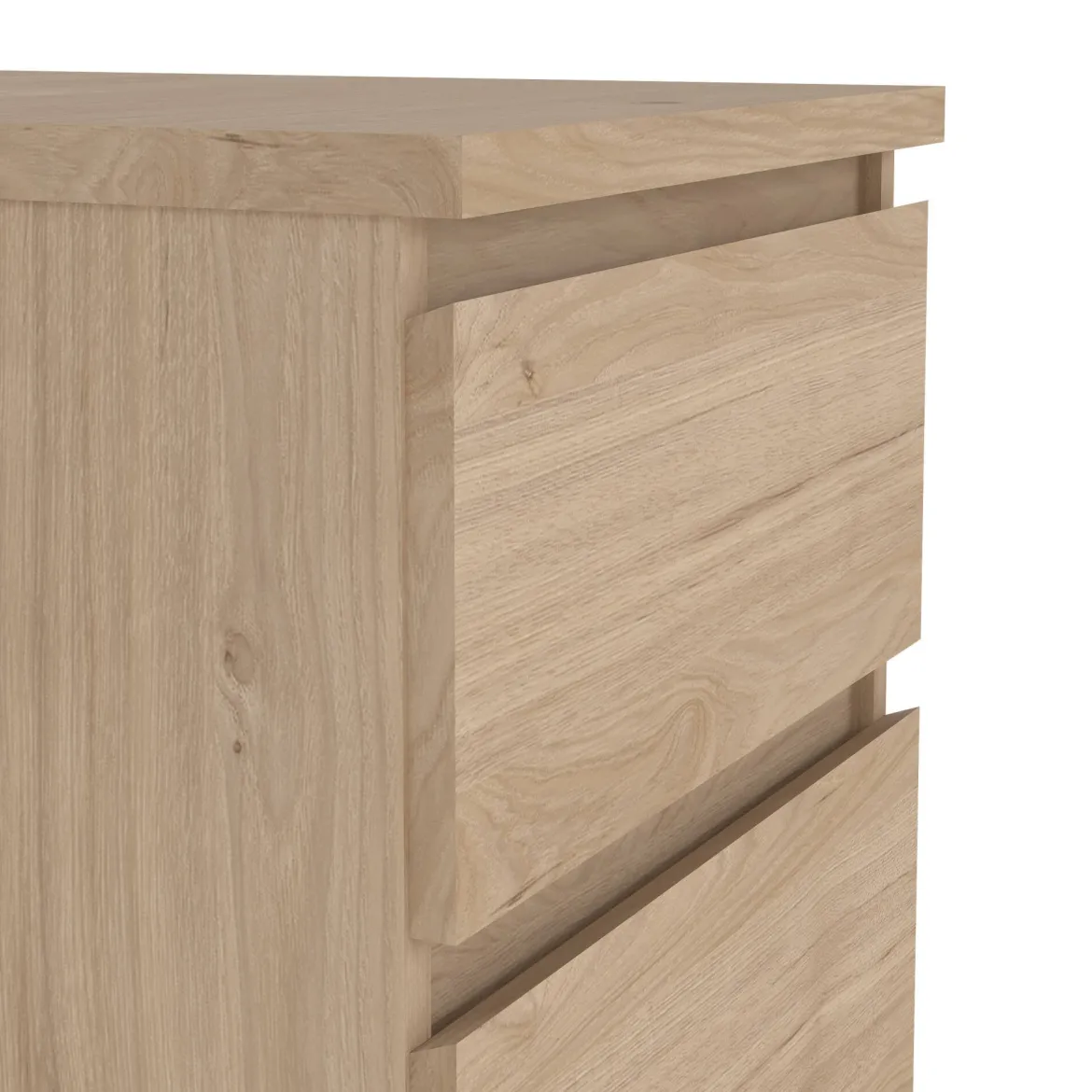 Cassettiera con maniglie rovere 50x111h cm - Achaldi