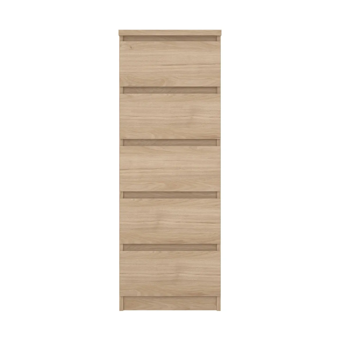 Cassettiera con maniglie rovere 50x111h cm - Achaldi