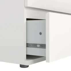 Cassettiera elegante bianca 76x106h cm - Arriba