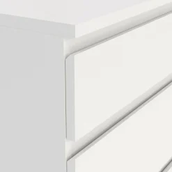 Cassettiera elegante bianca 76x106h cm - Arriba