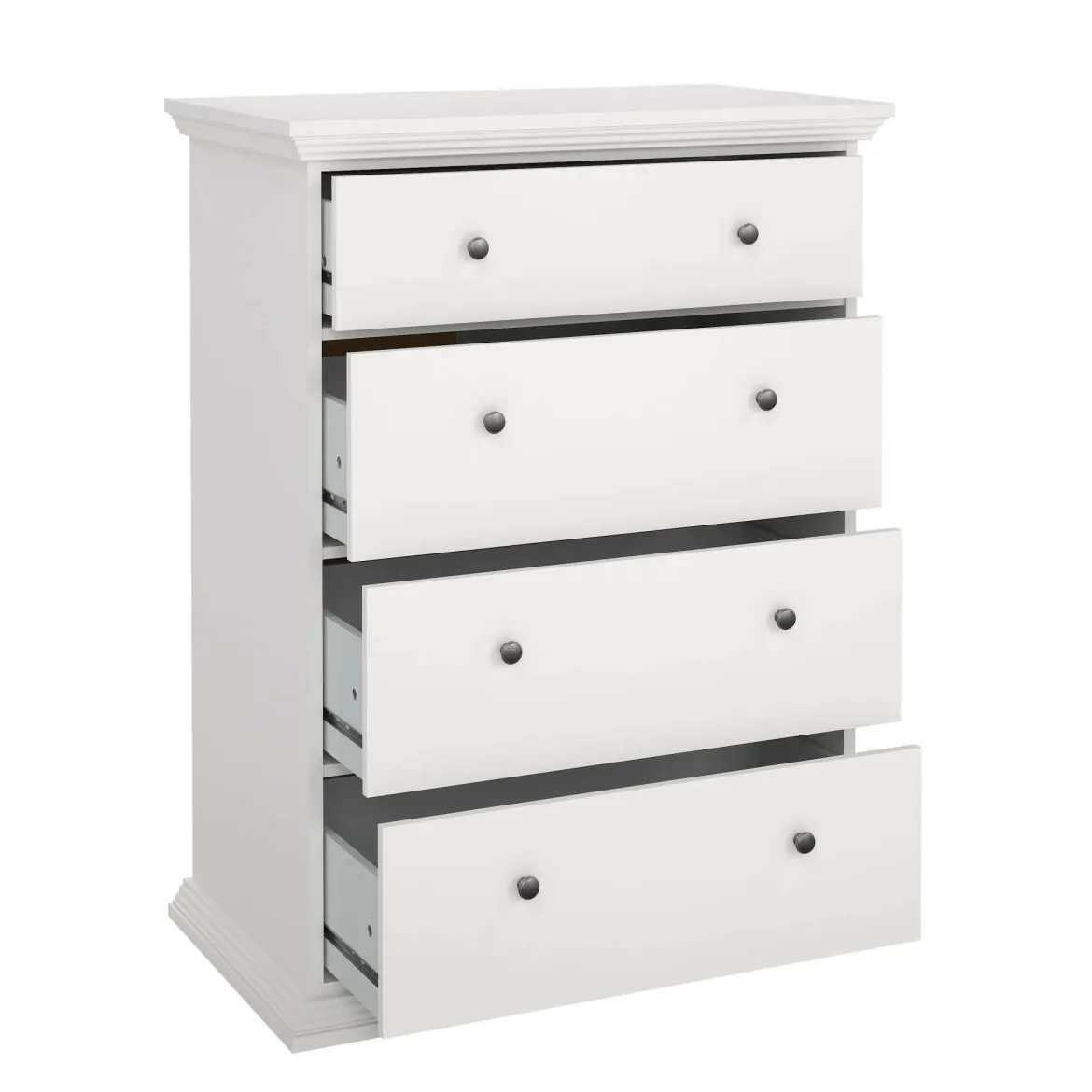 Cassettiera grande bianca 86x115h cm - Lehar