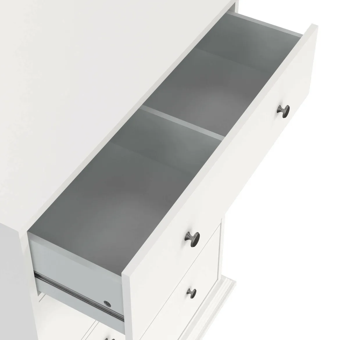 Cassettiera grande bianca 86x115h cm - Lehar