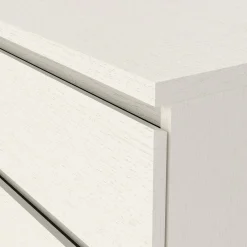 Cassettiera in legno bianca 153x70h cm - Aci
