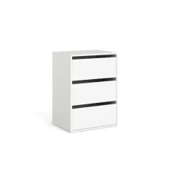 Cassettiera in legno bianca 51x70h cm - Adonino