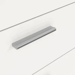 Cassettiera in legno bianca 70x102h cm - Haru
