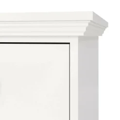 Cassettiera in legno bianca 86x88h cm - Domeng