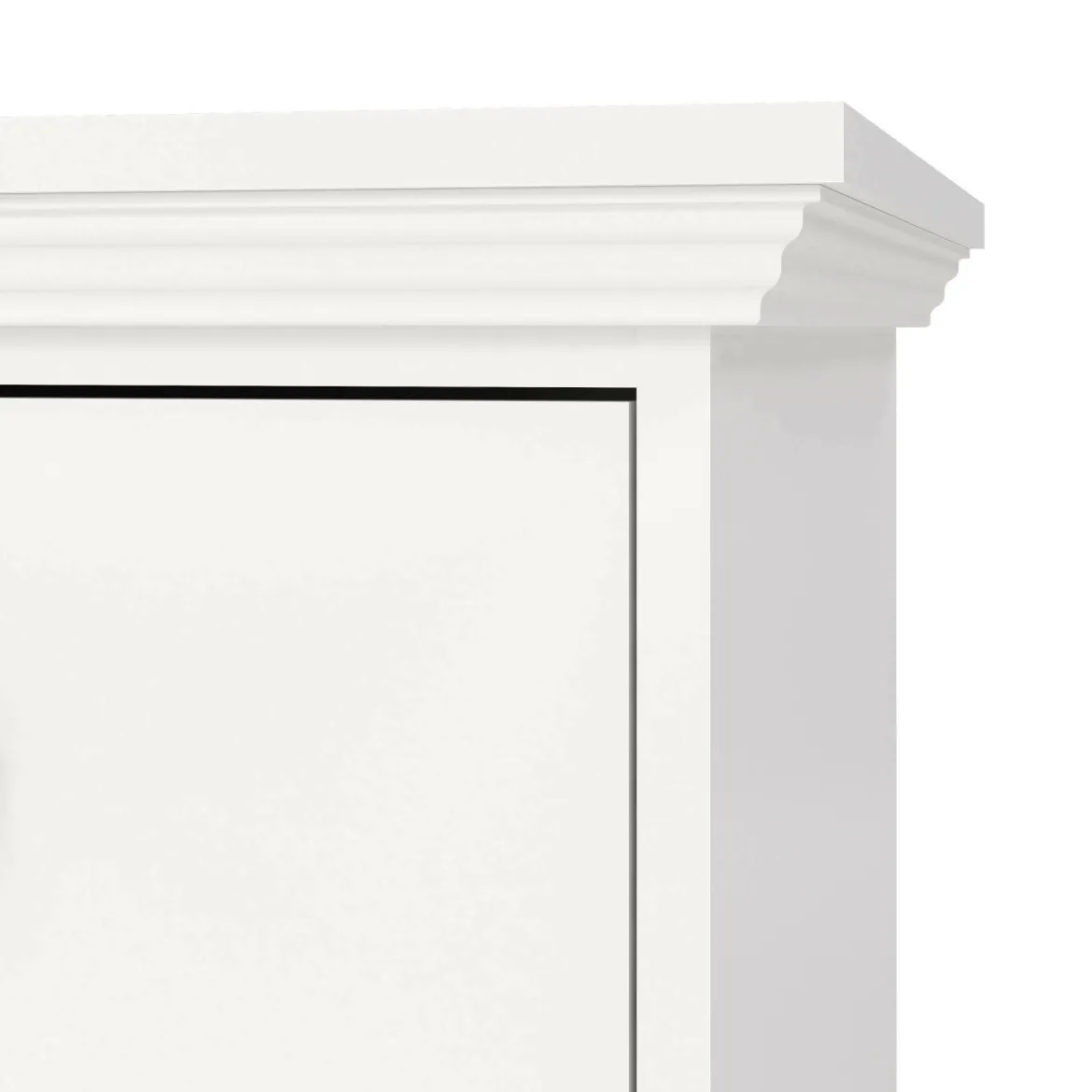 Cassettiera in legno bianca 86x88h cm - Domeng