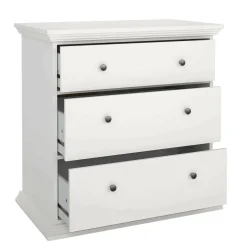 Cassettiera in legno bianca 86x88h cm - Domeng