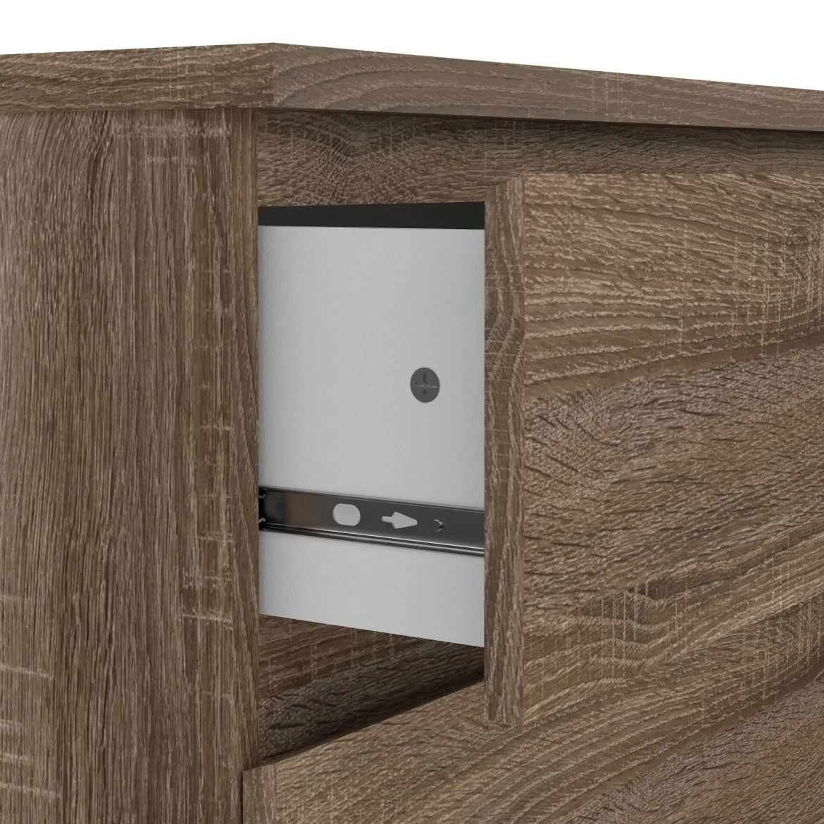 Cassettiera in legno quercia 77x68h cm - Kajiki