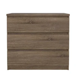 Cassettiera in legno quercia 77x68h cm - Kajiki