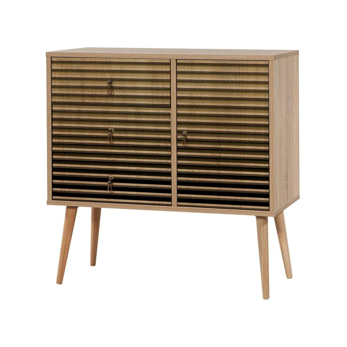 Cassettiera in legno quercia 90x90h cm - Ailanto