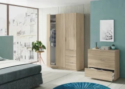 Cassettiera in legno rovere 82x79h cm - Sagar
