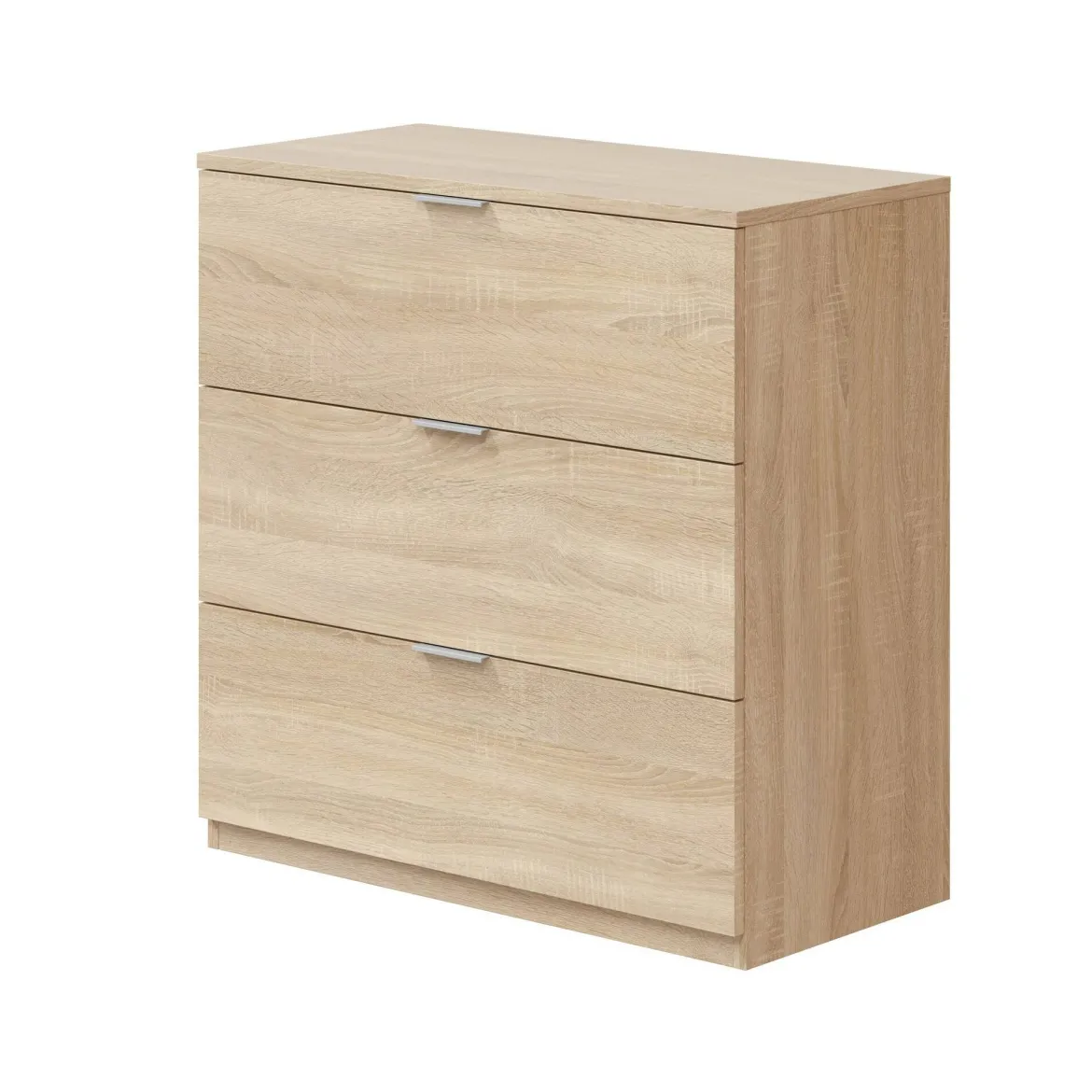 Cassettiera in legno rovere 82x79h cm - Sagar