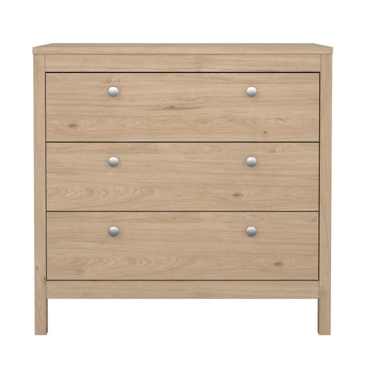 Cassettiera in legno rovere 82x79h cm - Sagar