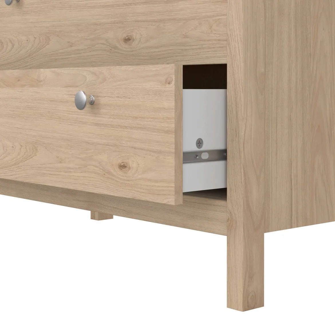 Cassettiera in legno rovere 82x79h cm - Sagar