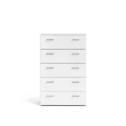 Cassettiera minimal bianca 74x114h cm - Aikol