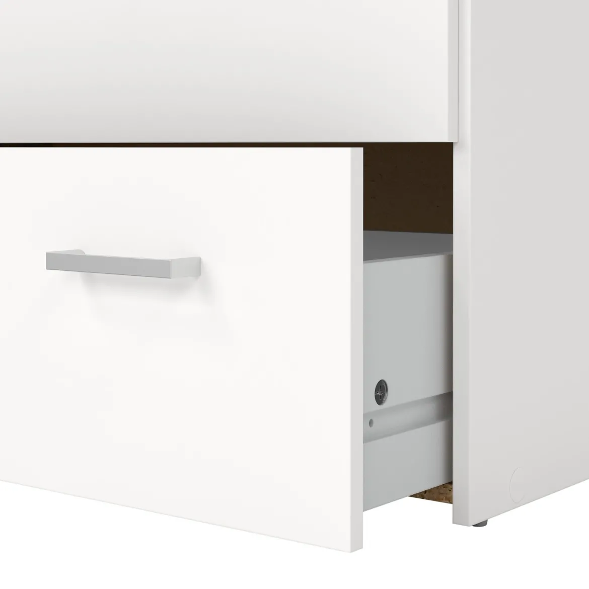 Cassettiera minimal bianca 74x114h cm - Aikol