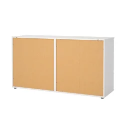 Cassettiera moderna bianca 153x83h cm - Albacore