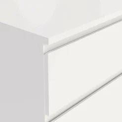 Cassettiera moderna bianca 153x83h cm - Albacore