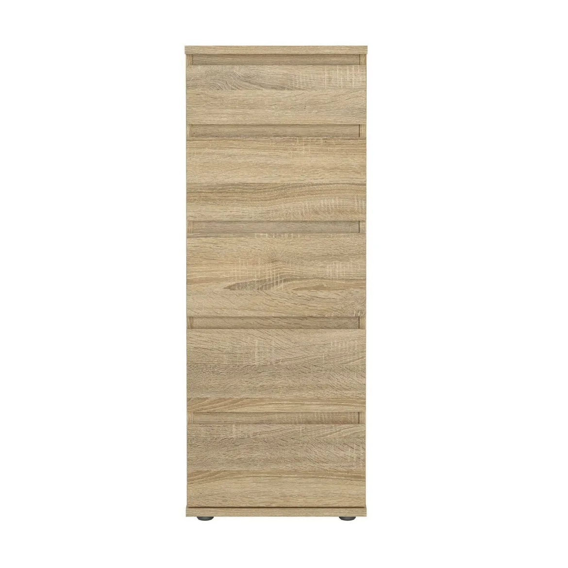 Cassettiera moderna quercia 40x106h cm - Abelarda