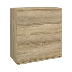 Cassettiera moderna quercia 76x83h cm - Aski