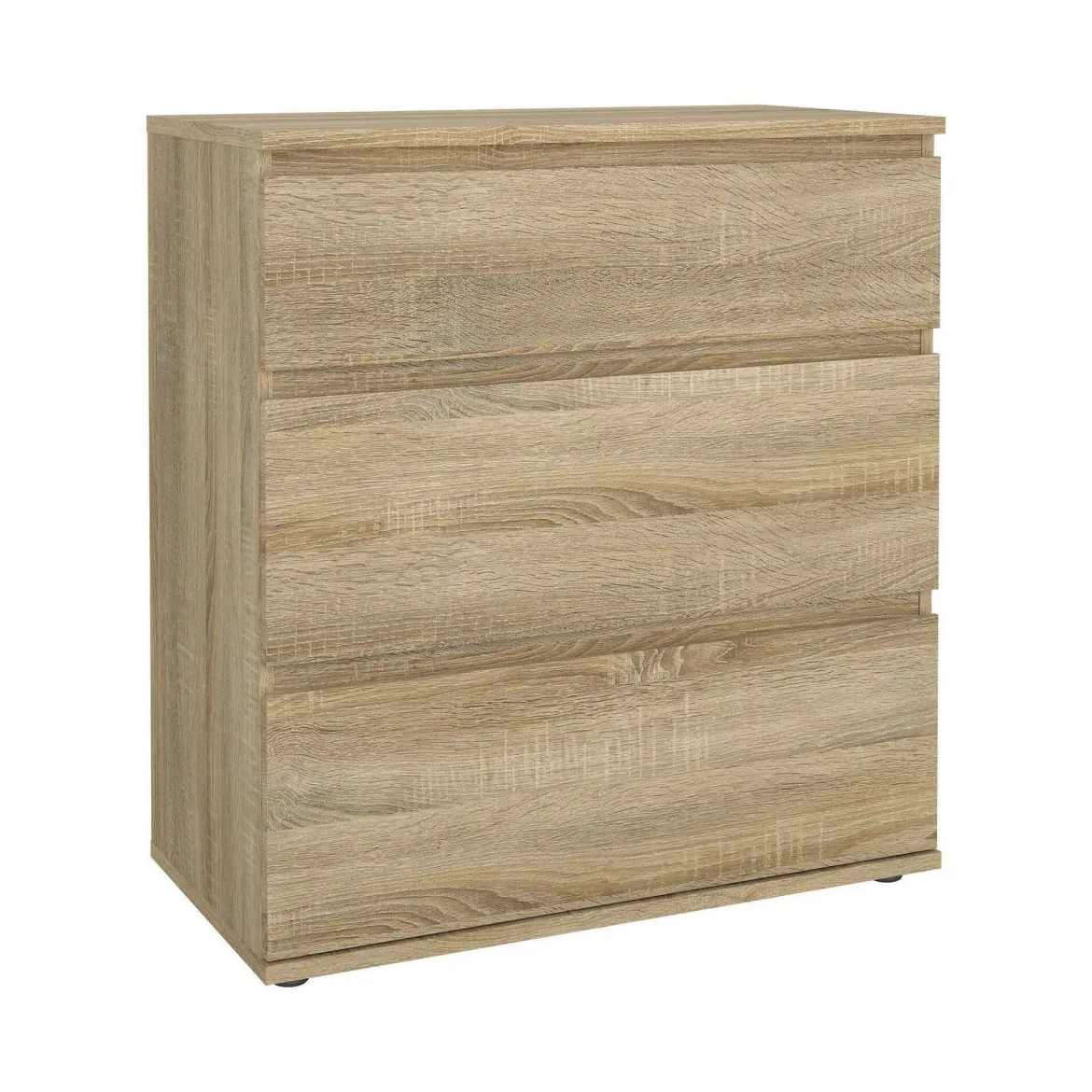 Cassettiera moderna quercia 76x83h cm - Aski