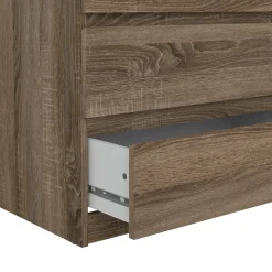 Cassettiera moderna rovere 77x111h cm - Ansel
