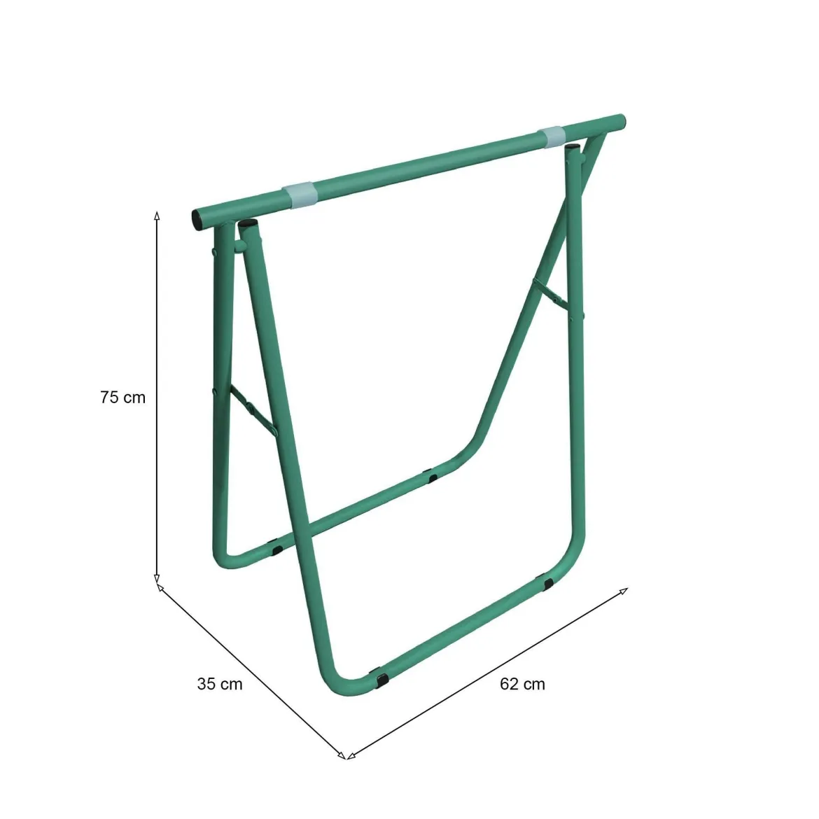 Cavalletto Osimo, 62x35 h75 cm, Verde