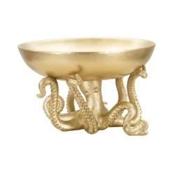 Ciotola Roy, 30x30 h18 cm, Oro