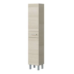 Colonna 2 ante minimal 35x182h cm rovere - Alka