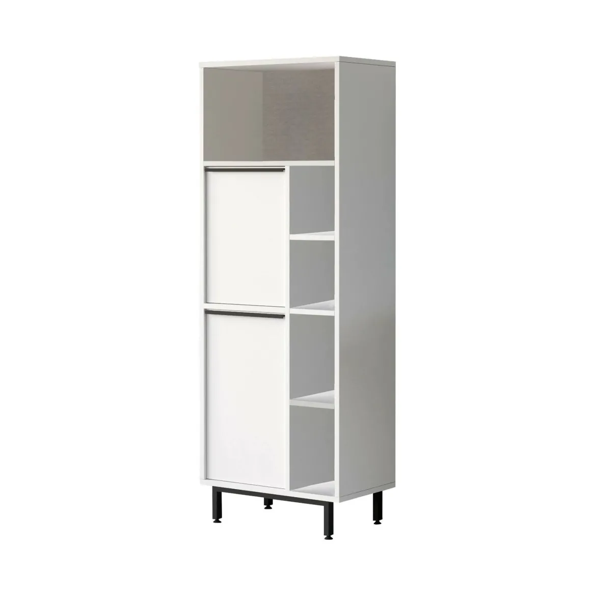 Colonna 2 ante 160x45h cm bianco - Merbok