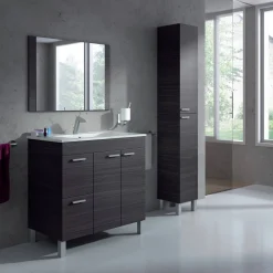 Colonna 2 ante 30x182h cm grigio cenere - Ark