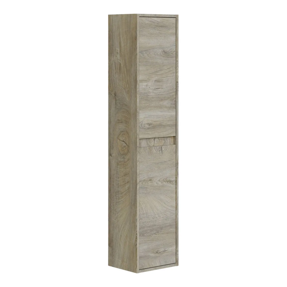 Colonna bagno sospesa 2 ante 30x140h cm rovere - Aladin