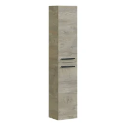 Colonna sospesa bagno 2 ante 30x150h cm rovere - Notte