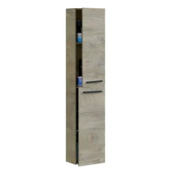 Colonna sospesa bagno 2 ante 30x150h cm rovere - Notte