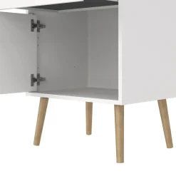 Comodino 1 anta bianco 50x39x72h cm - Antenati
