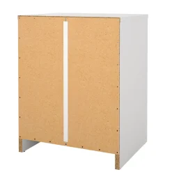 Comodino 1 cassetto bianco 37x35x47h cm - Giustina