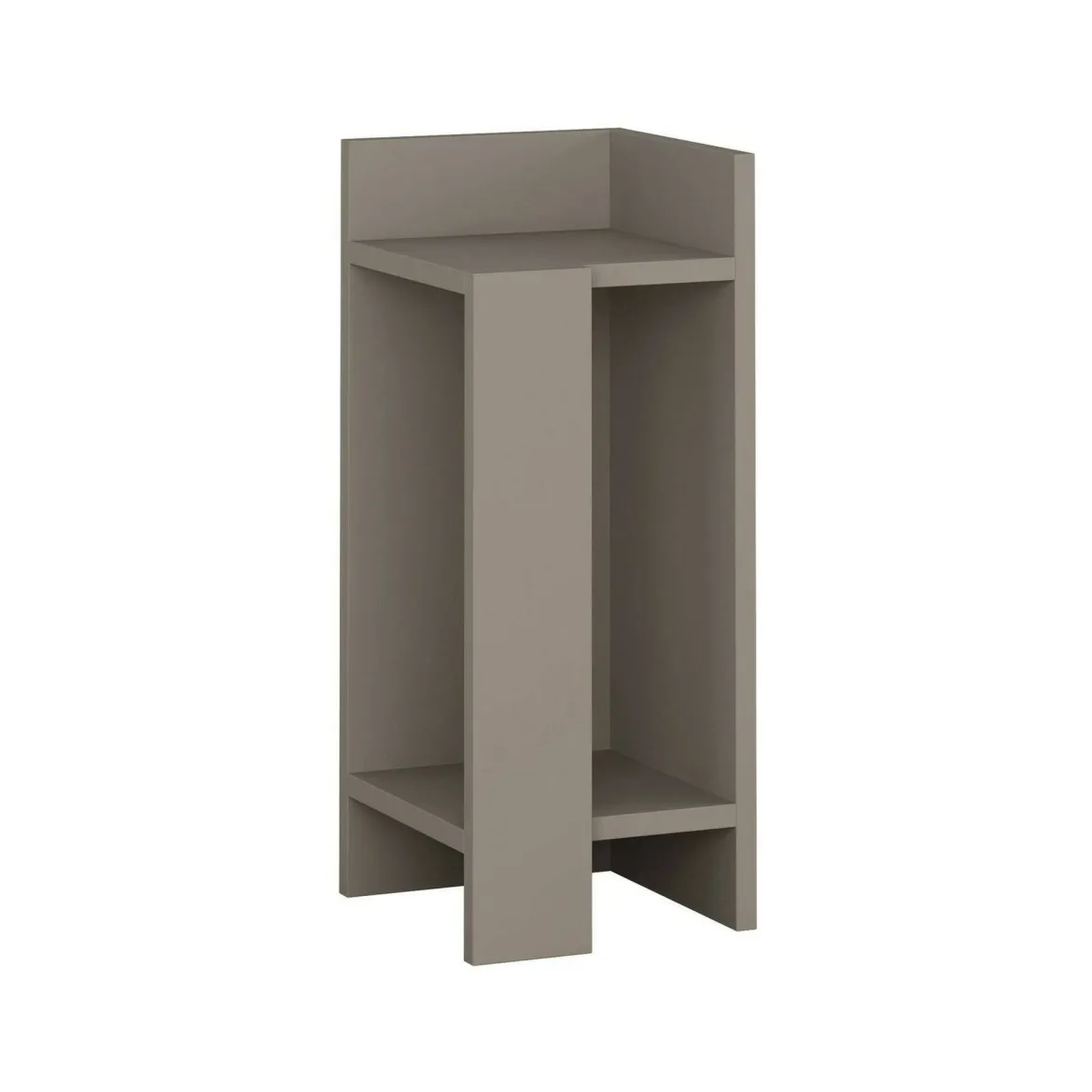 Comodino classico tortora 25x27x60h cm - Germana