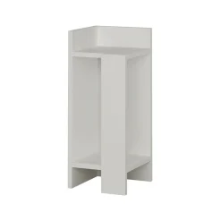 Comodino in legno bianco 25x27x60h cm - Asterix