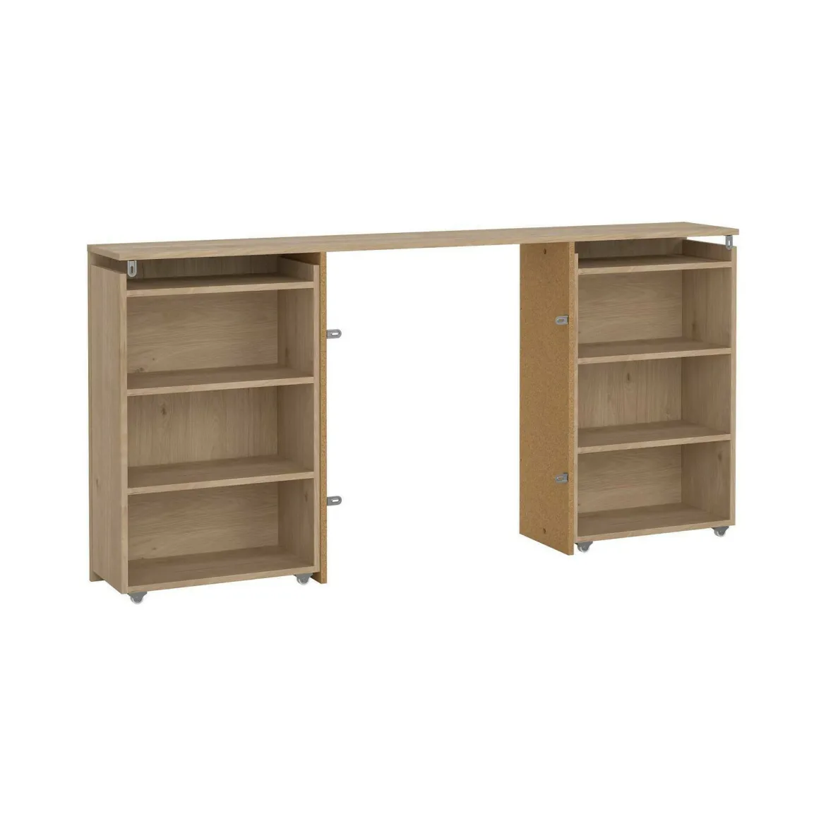 Comodino moderno rovere 37x30x48h cm - Kastri
