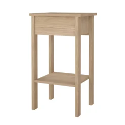 Comodino moderno rovere 40x34x70h cm - Inday