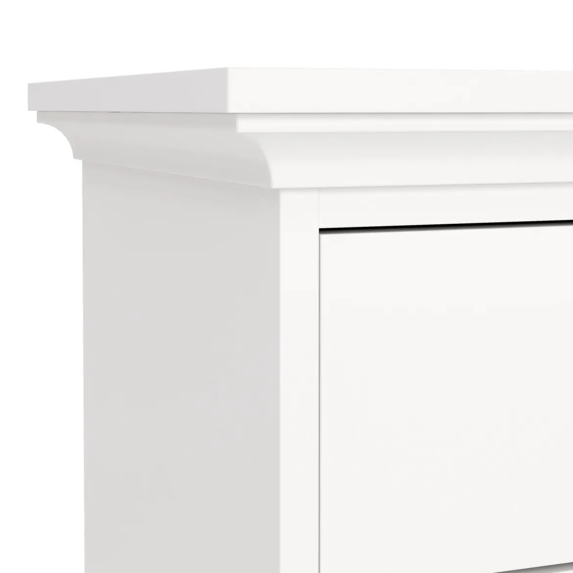 Comodino 1 ripiano bianco 62x40x49h cm - Almera