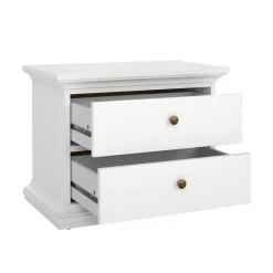 Comodino 1 ripiano bianco 62x40x49h cm - Almera