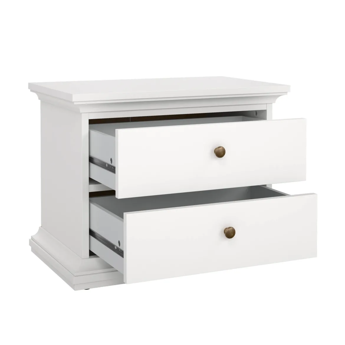 Comodino 1 ripiano bianco 62x40x49h cm - Almera