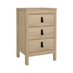 Comodino 1 ripiano rovere 43x38x70h cm - Lombardia