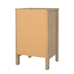 Comodino 1 ripiano rovere 43x38x70h cm - Lombardia