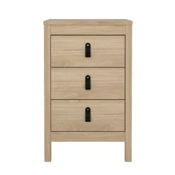 Comodino 1 ripiano rovere 43x38x70h cm - Lombardia